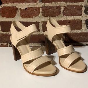 Nine West Natural Block Heel